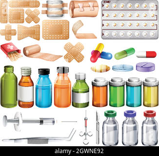 First aid Stock Vector