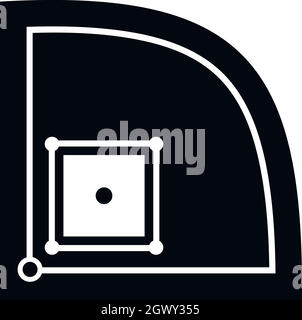 Baseball field icon, simple style Stock Vector Image & Art - Alamy