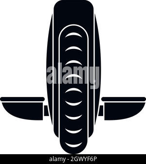 Balance vehicle icon, simple style Stock Vector