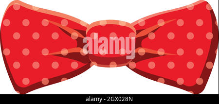 Red Bow Tie - A cartoon illustration of a Red Bow Tie Stock Vector Image &  Art - Alamy