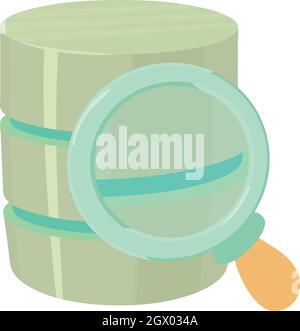Searching database icon, cartoon style Stock Vector Image & Art - Alamy