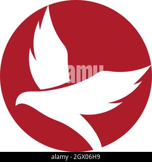 Bird  Logo Template vector illustration Stock Vector