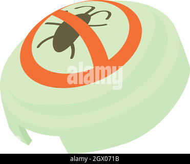 Fumigator icon, cartoon style Stock Vector