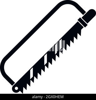 Saw Simple vector icon. Illustration symbol design template for web ...