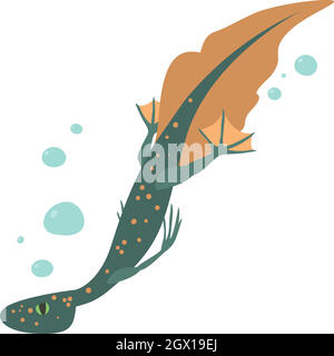 Swimming lizard icon, cartoon style Stock Vector Image & Art - Alamy