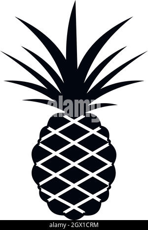 Pineapple icon, simple style Stock Vector