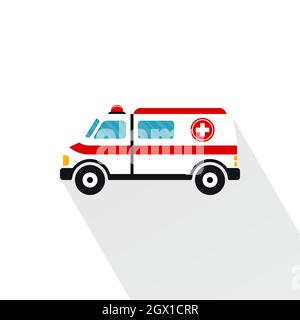 Ambulance siren icon. Realistic illustration of ambulance siren vector icon  for web Stock Vector Image & Art - Alamy
