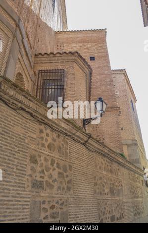 Toledo, Spain, Detalhes e examples of architecture from the Roman and Visigoth Periods. Toledo is built mostly in the Gothic style of architecture, bu Stock Photo