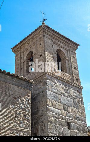 Toledo, Spain, Detalhes e examples of architecture from the Roman and Visigoth Periods. Toledo is built mostly in the Gothic style of architecture, bu Stock Photo