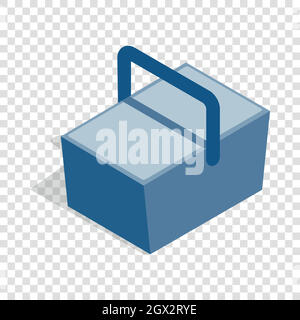 Bag refrigerator isometric icon Stock Vector