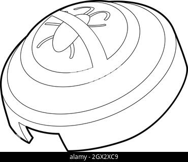 Fumigator icon, outline style Stock Vector