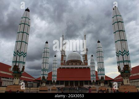 Masjid Agung Jawa Tengah, Semarang, Central Java, Indonesia Stock Photo ...