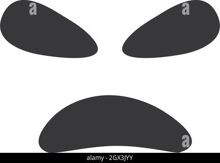 Ghost ilustration vector template Stock Vector