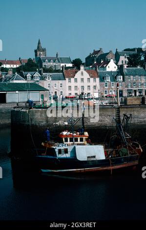 Harbour at Pittenweem, Fife, Scotland Stock Photo