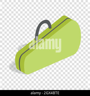 Case for tennis rackets isometric icon Stock Vector