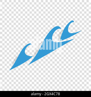 Sea ripples isometric icon Stock Vector Image & Art - Alamy