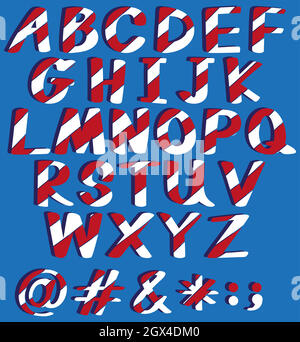 Letters of the alphabet Stock Vector Image & Art - Alamy