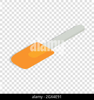 Spatula isometric icon Stock Vector