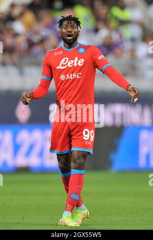 Frank Anguissa Player Of Napoli During The Match Of The Italian Serie A Championship Between Salernitana Vs Napoli Final Result 1 0 Match Played At The Arechi Stadium In Salerno Salerno Italy 31