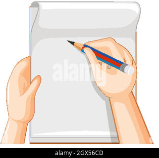 book pencil writing learning work Stock Vector Image & Art - Alamy