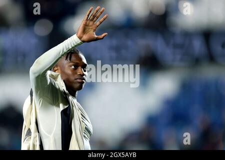 Rafael Leao of AC Milan celebrates after scoring a goal during the ...