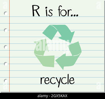 Flashcard letter W is for waste illustration Stock Vector Image & Art ...