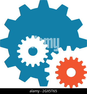 Gear Logo Template vector icon illustration Stock Vector