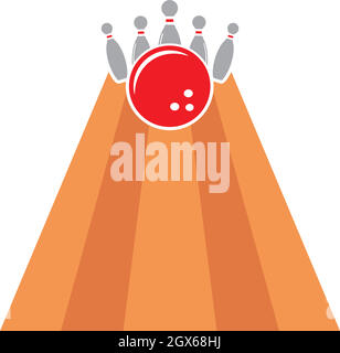 bowling vector icon illustration design Stock Vector