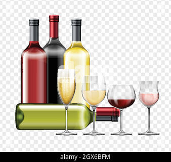 https://l450v.alamy.com/450v/2gx6bfm/different-types-of-wine-and-glasses-2gx6bfm.jpg