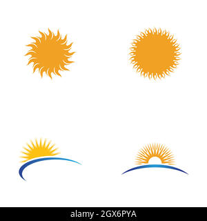 Sun Vector illustration Icon Stock Vector