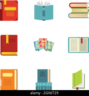 E-learning flat icon set Stock Vector Image & Art - Alamy
