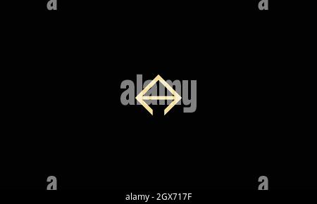 LETTER A LOGO WITH NEGATIVE SPACE EFFECT FOR ILLUSTRATION USE Stock Vector