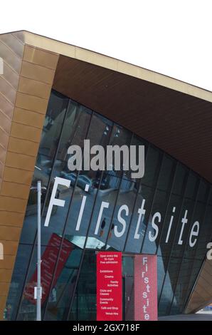 Firstsite art gallery and cultural centre in Colchester Essex. Winner of the Art Fund Museum of the Year 2021 Stock Photo