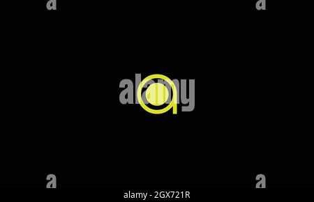 LETTER A LOGO DESIGN WITH NEGATIVE SPACE EFFECT FOR ILLUSTRATION Stock Vector
