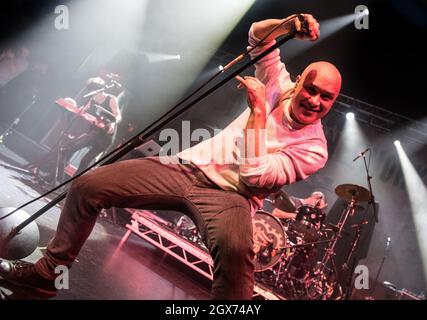 Dan Reed Network live in concert at Birmingham O2 Academy, 17th December 2017 Stock Photo