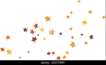 autumn Leaf background concept template vector illustration Stock ...