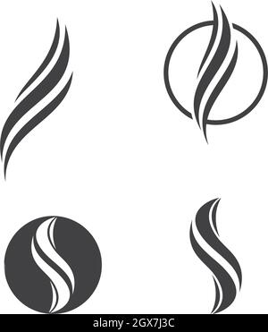 Fire flame Logo Template vector Stock Vector