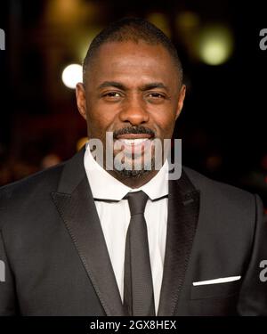 Idris Elba attends the Royal film performance of 'Mandela: Long Walk To ...