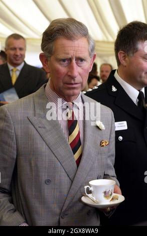 The Prince of Wales visits the Triservice centre in Quedgeley ...