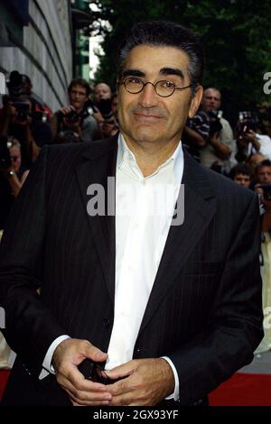 Eugene Levy at the gala celebrity premiere of the movie American Pie The Wedding held at The Odeon Covent Garden, London. Half length Â©Jean/allaction.co.uk  Stock Photo