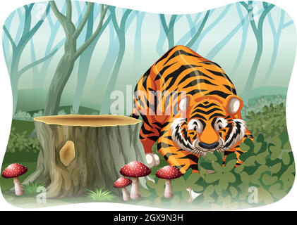 Tiger Stock Vector