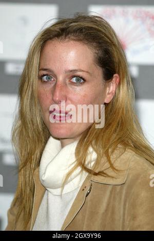 Gillian Anderson helps launch Nation Doodle Day in South London Stock