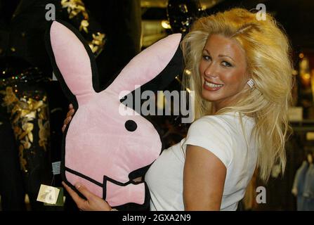 Luci Victoria at Harrod's presents playboy's 50th anniversary designer