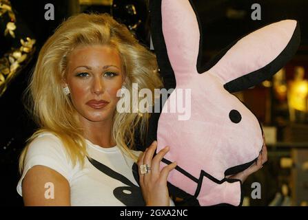 Luci Victoria Playboy 50th anniversary Stock Photo - Alamy