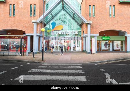 Newlands shopping centre, Kettering, England. Stock Photo