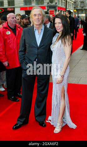 David Carradine and wife at the premiere of Kill Bill Volume 2, at the