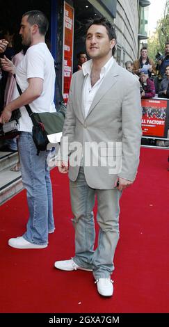 Anthony Costa at the arrivals for the world premiere of the film The Football Factory.  Stock Photo