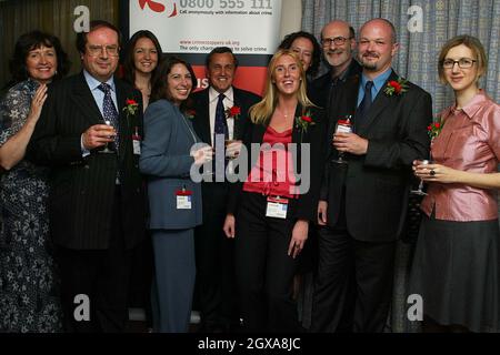 The Crimestoppers annual dinner at New Scotland Yard  Stock Photo