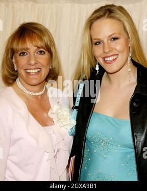 Esther Rantzen And Her Daughter Rebecca Wilcox At The Opening Of Karen ...