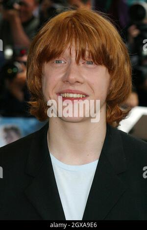 Rupert Grint arriving at the premiere of Harry Potter and the Prisoner of Azkaban, Leicester Square, London  Stock Photo